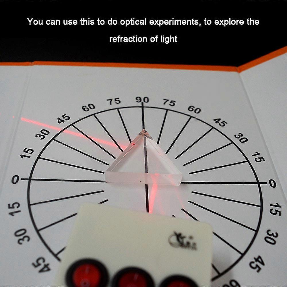 Physical Optical Kit Laboratory Equipment Optical Concave Convex Lens Prism Set Optical Test Box