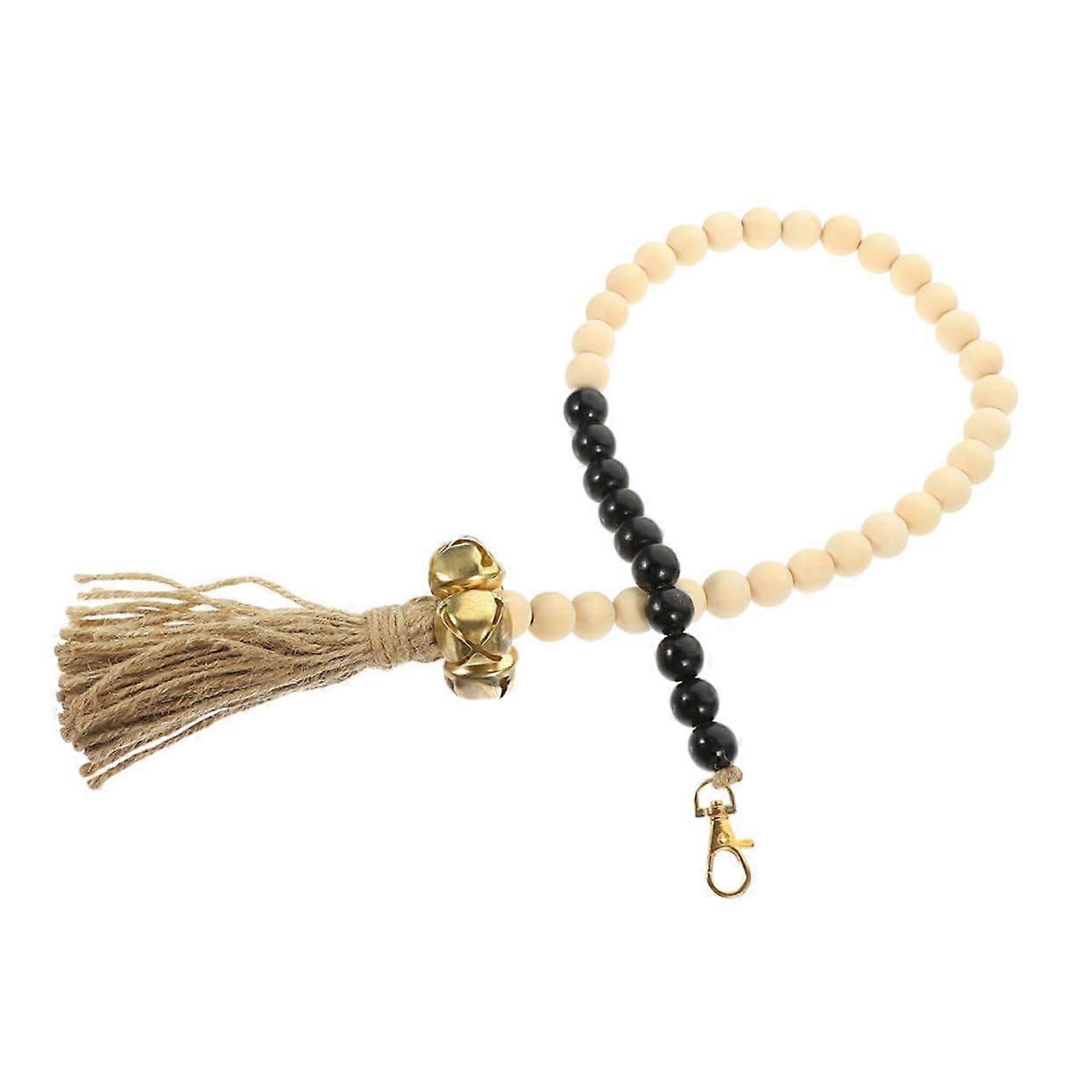 Rustic Wooden Dog Doorbell for Training - Interactive, Durable, Easy to Install, Outdoor Access Solution