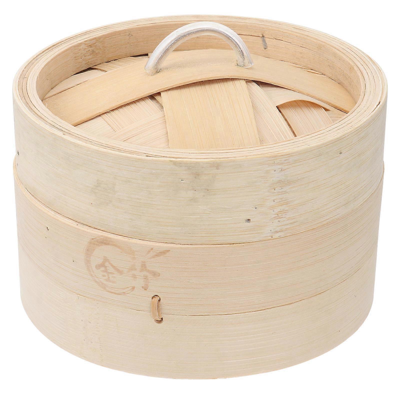 Premium Kitchen Steamer Made of Synthetic Material for Storage Use Khaki Color Evenly Heated 1 Set