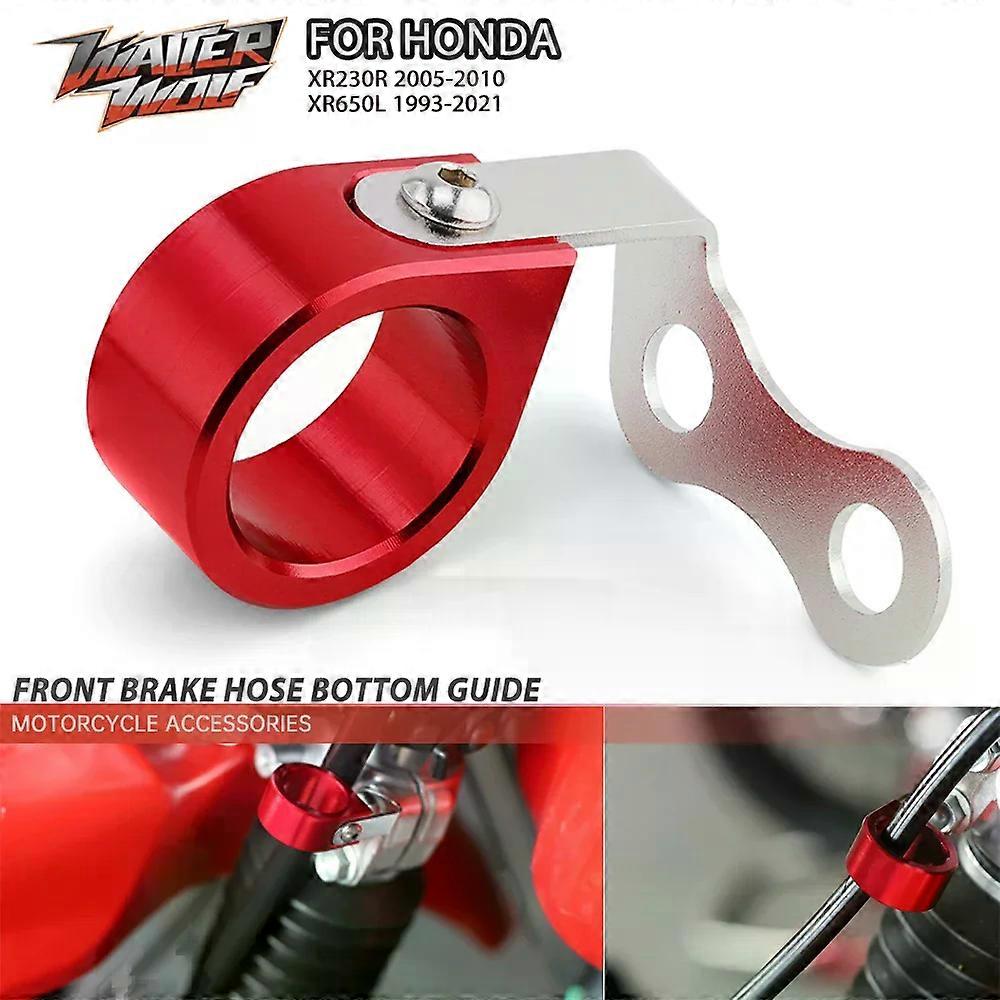 Suitable Front Brake Hose Cable Guide Clamp For HONDA XR250R XR250L XR650R XR230R XR400R XR600R XR230 XR250 XR650L Motorcycle Accessories