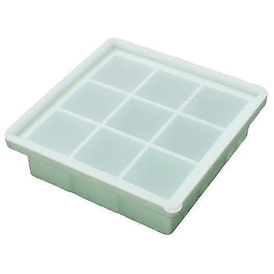 Food Grade Silicone Ice Cube Mold with 9/15 Grids - Flexible & Scentless Ice Cube Tray for Safe Freezing & Easy Release