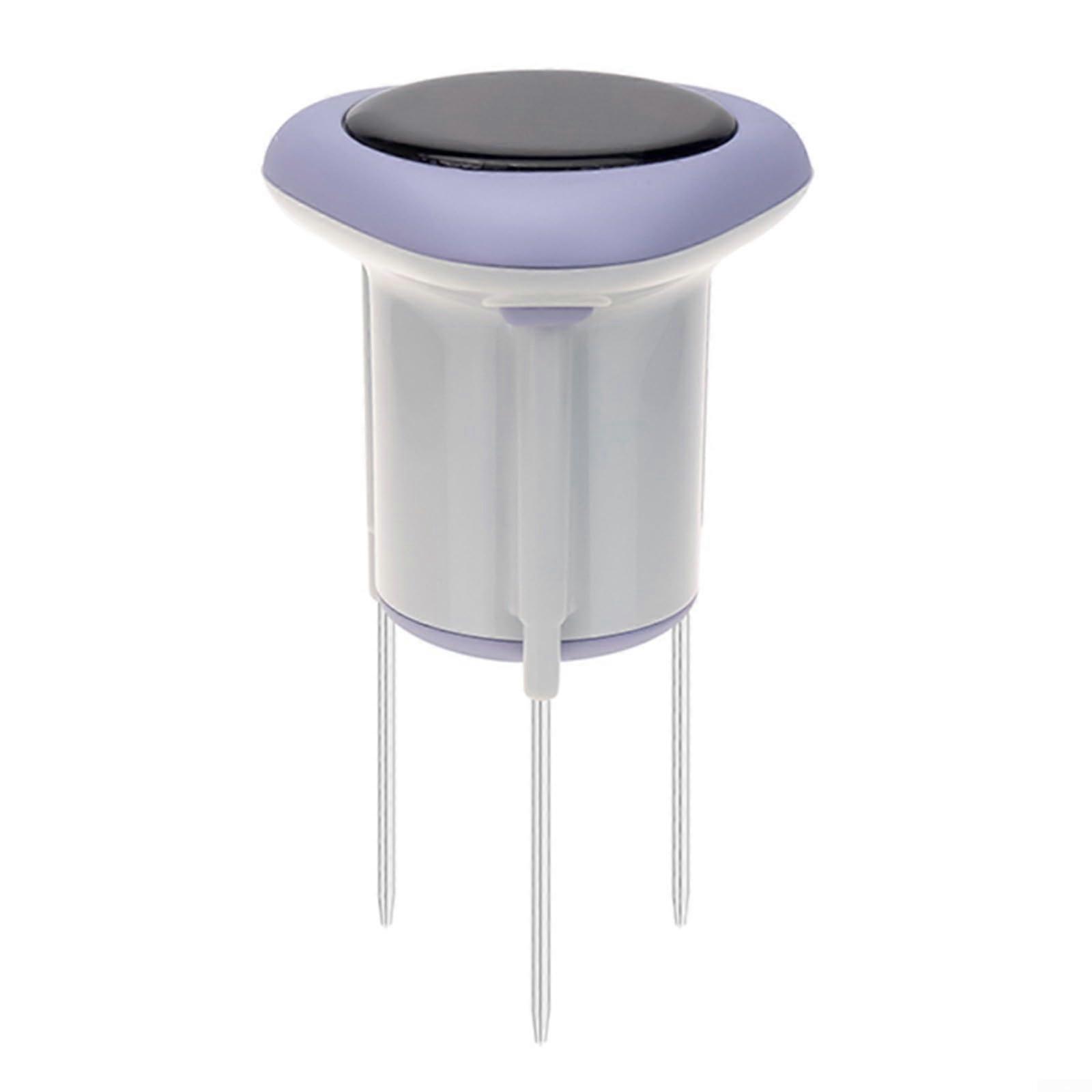 Wireless Solar Soil Temperature and Moisture Meter, IP66, Waterproof, Garden Plant Care Sensor (Meter)
