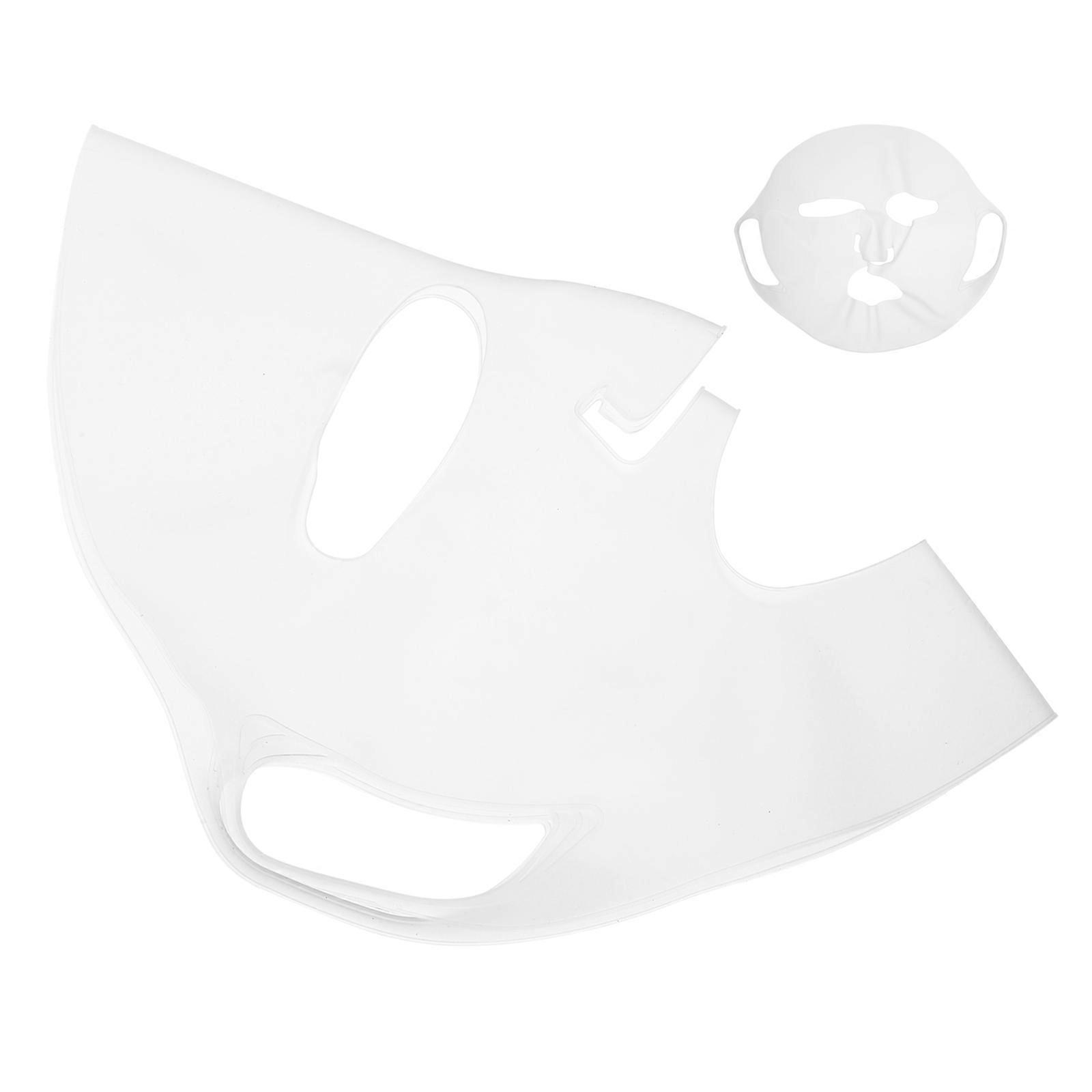 Reusable Silicone for Women White Moisturizing for Ear Use 6.5x4.5 Inches