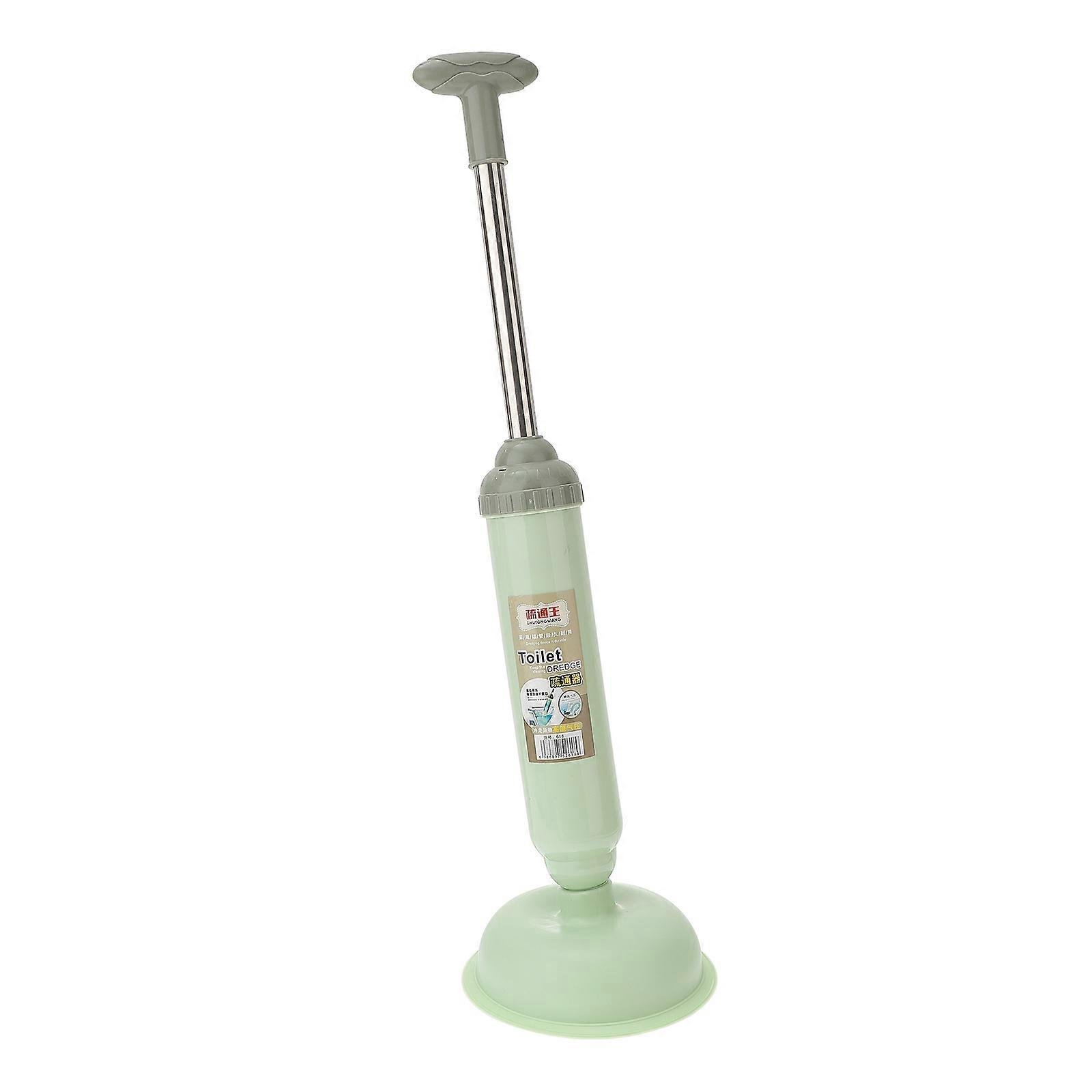 High Pressure Toilet Plunger with Holder – Heavy Duty Drain Unclogger Tool for Bathroom and Kitchen Blockage Removal