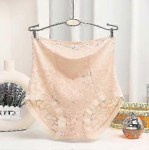 Kadın Konfor Yüksek Bel Dantel Kuşak Külot Shapewear Külot İç Çamaşırı