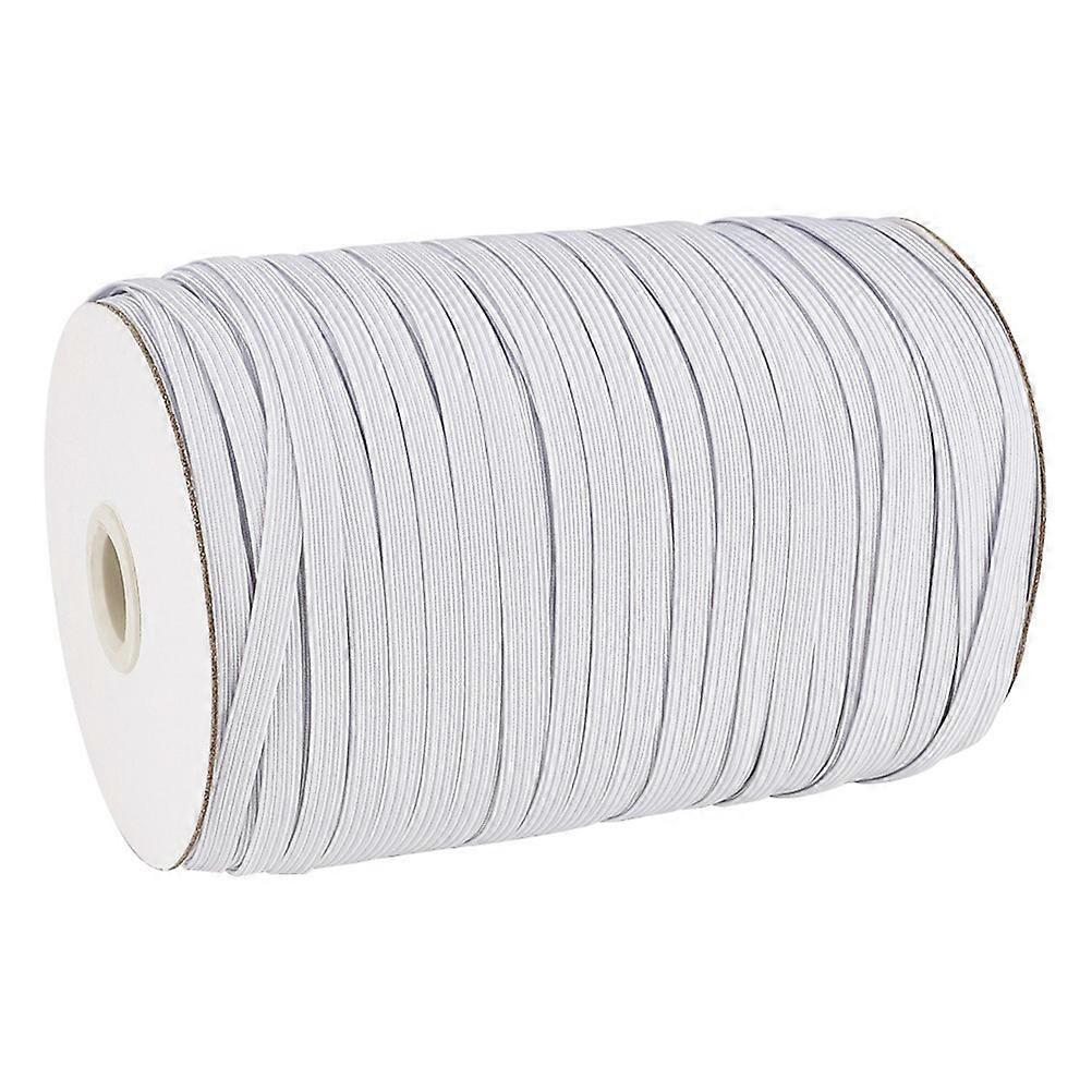 Elastic String for Masks Sewing Crafting Decorative Supplies General Users White 91m x 1.4cm 1 Roll