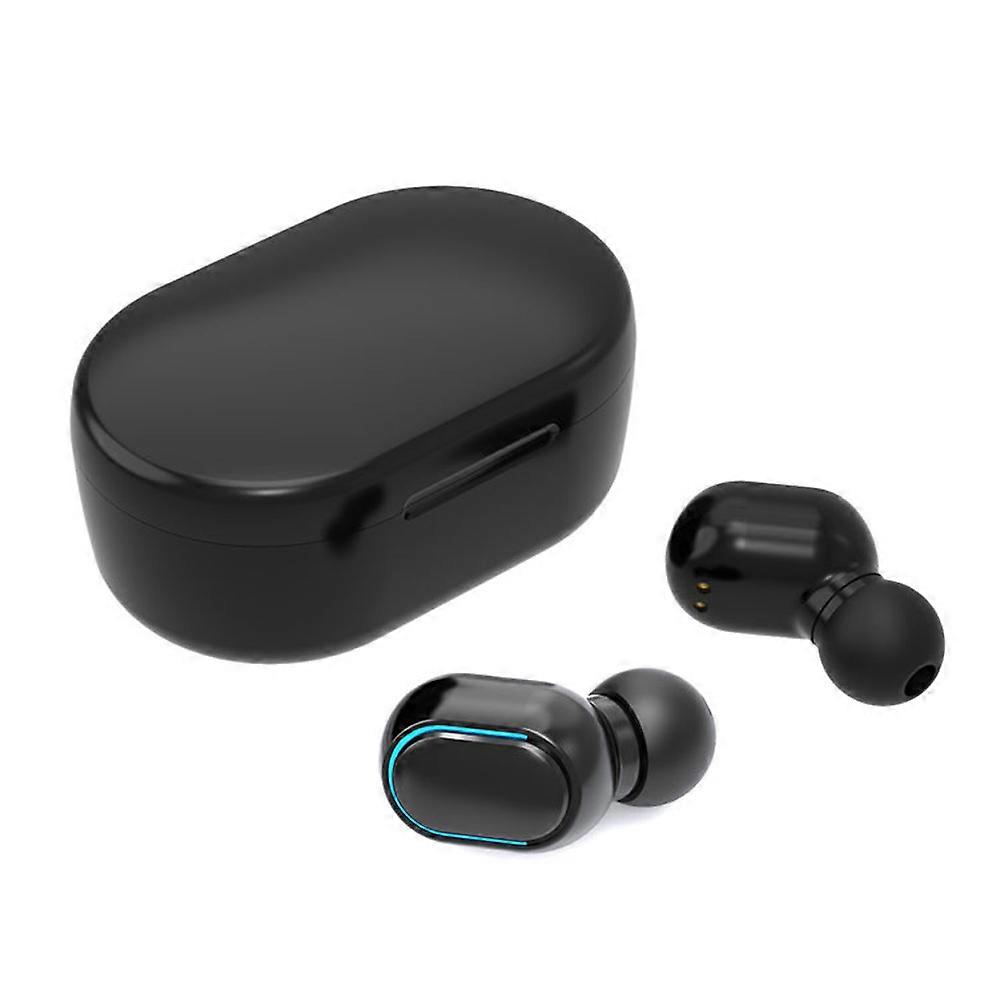 Mini Wireless Headphone Wireless Headset Portable Charging Black 1Pair