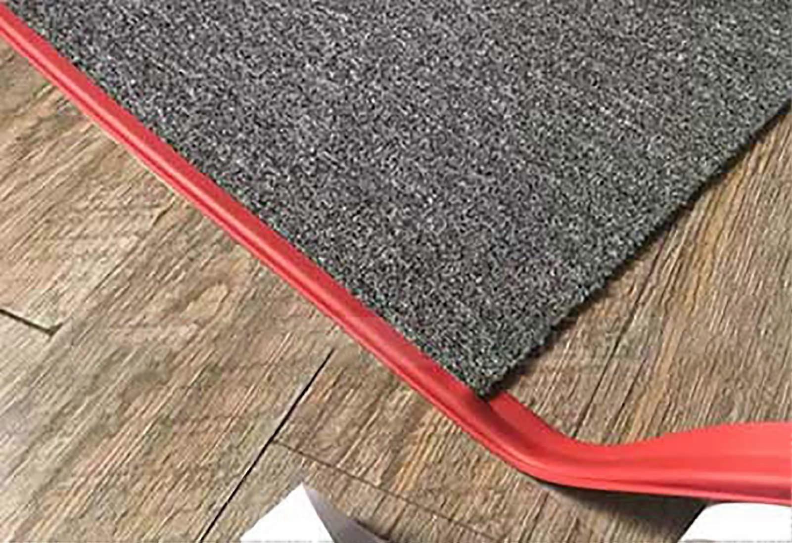 SelfAdhesive PVC Carpet Edge Trim, Trimmable and Adjustable, 1/2/3/4/5/6/7/8/9/10 m Length Carpet Binding Strip for Home Use