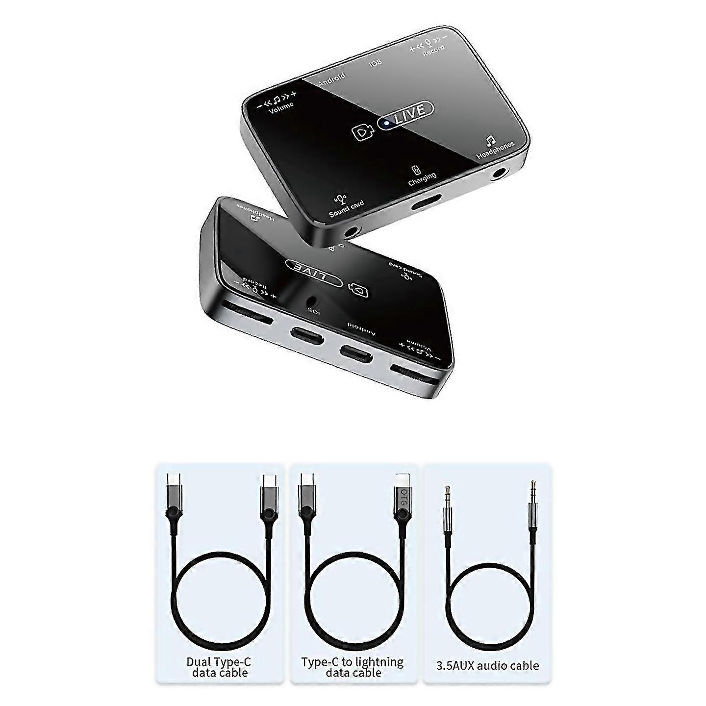 For New Suitable For Typec Universal Stereo Live Broadcast Sound