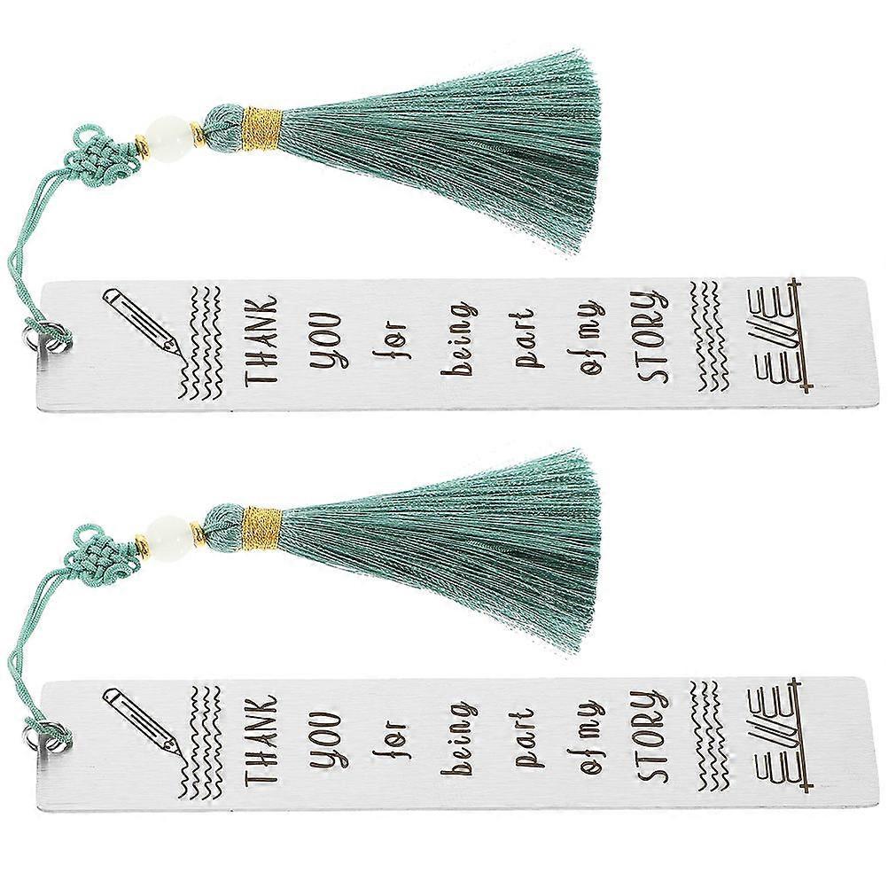 a polished and engaging product description based on your input:

 

**2pcs Decorative Bookmarks for Students – Thin, Creative Reading Page Markers