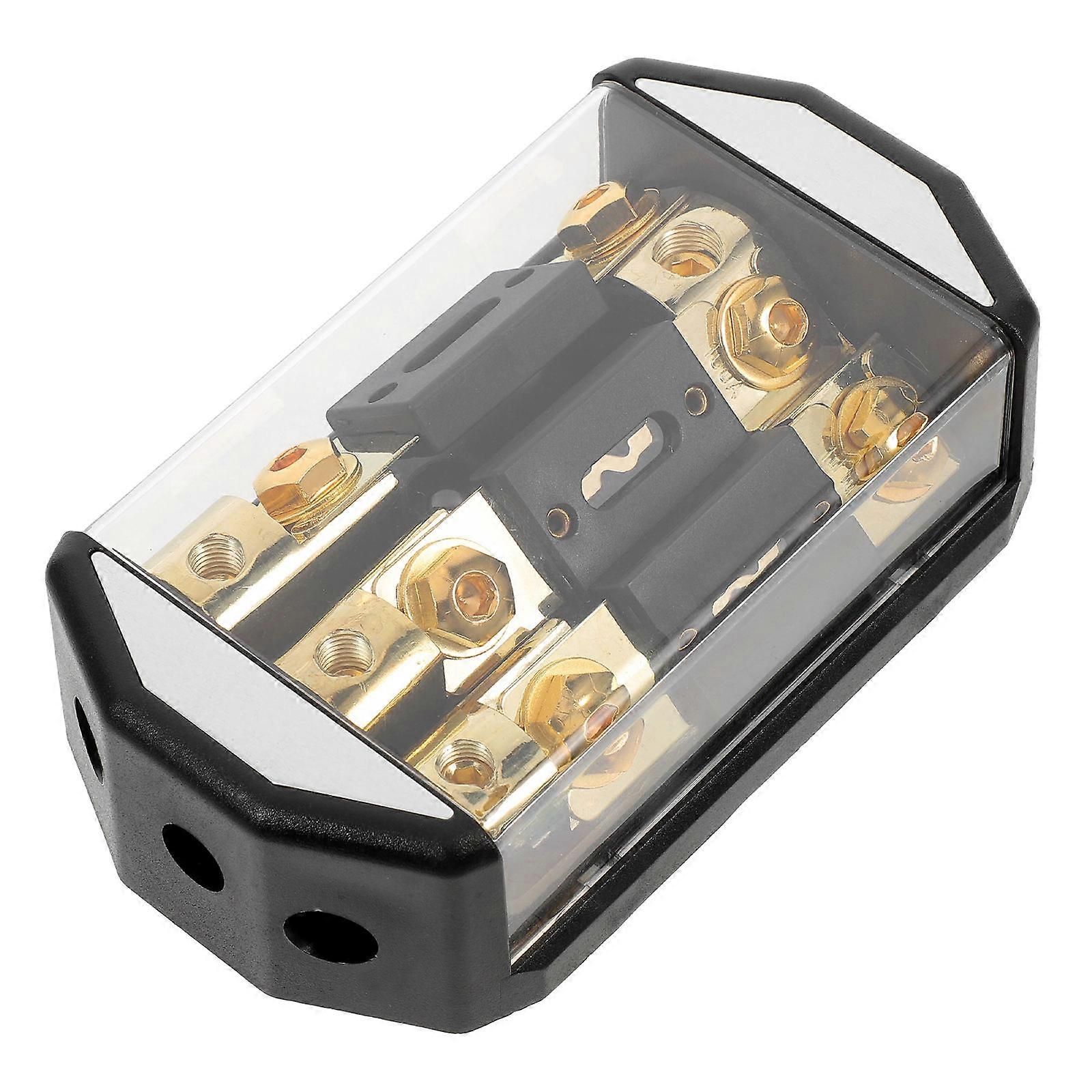 Car Amplifier Fuse Block Power Distribution Block Car Immersive Music Experience For Car Owners 1Pack
