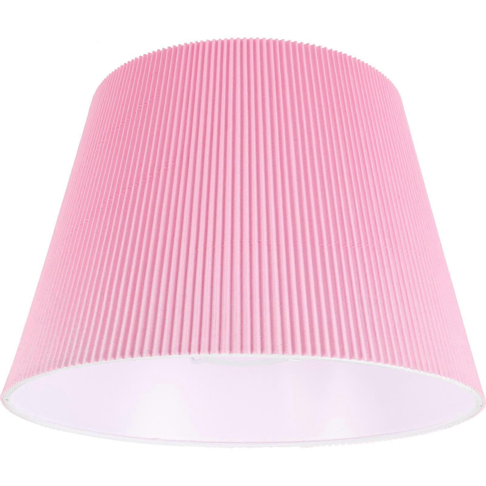 Fabric Lamp Shade Replacement for Floor & Desk Lamps – Elegant Soft Light Cloth Shade for Home Decor, Durable & Eye Friendly Design, Pink