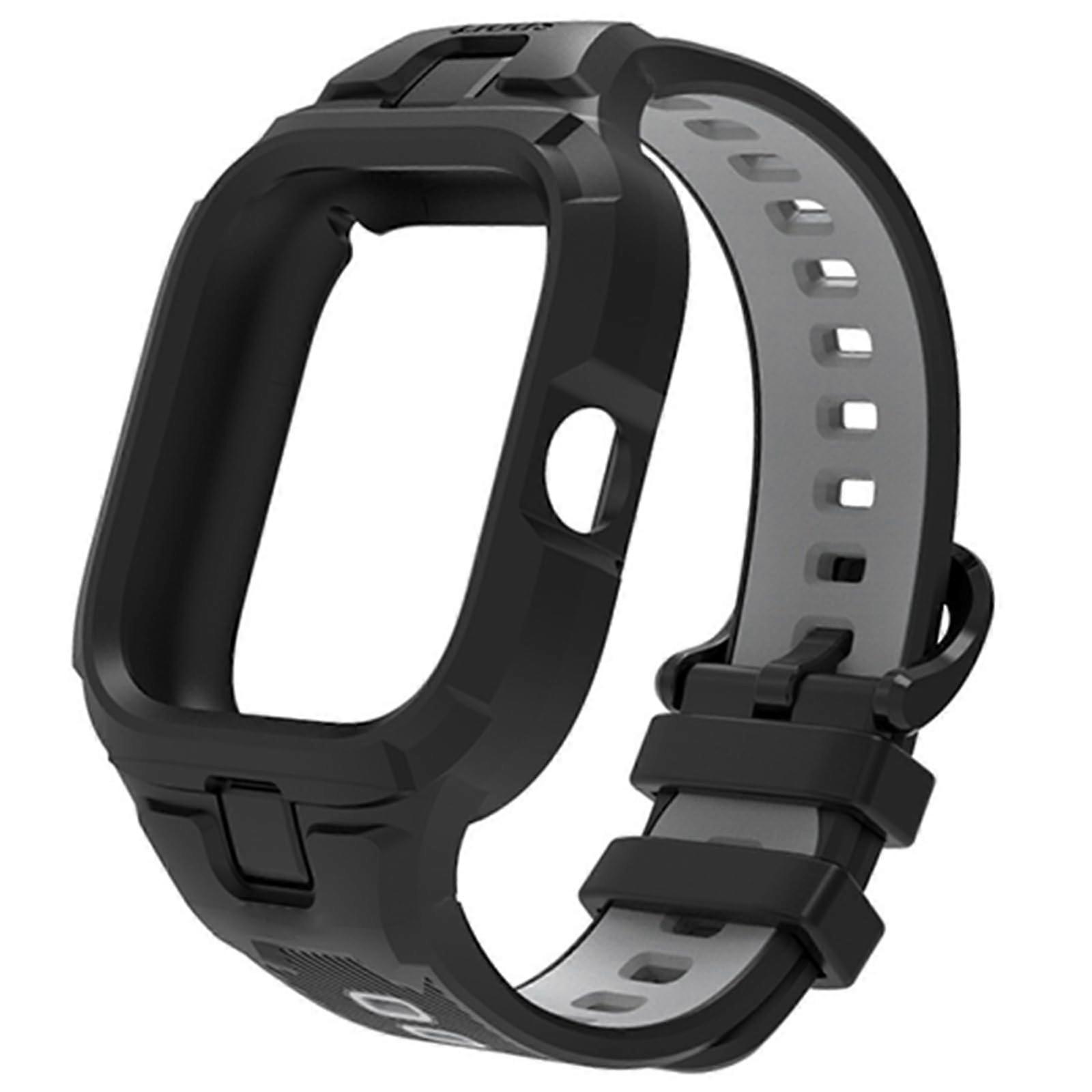 Soft Watch Strap, Adjustable Sport Strap, Replacement Strap, Comfortable Wearing, Suitable for Watch Watch 4 Black / Gray