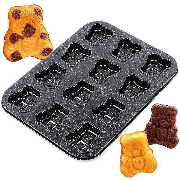 Granite cookie cutter bears 35x26.5 cm