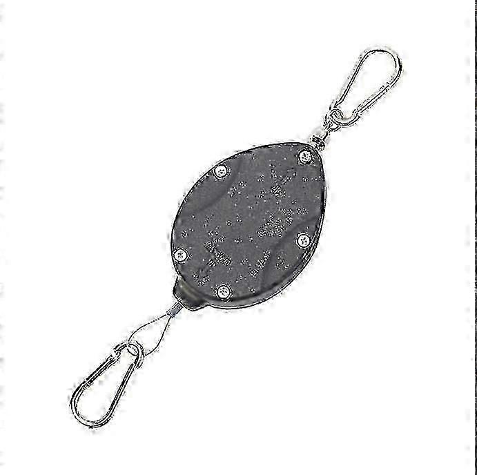 شماعات نباتية قابلة للسحب للخدمة الشاقة مطورة ، بكرات نباتية للنباتات المعلقة ، سهلة الرفع والخفض ، قفل تلقائي ، خطاف قابل للتعديل لوعاء سلال الحديقة