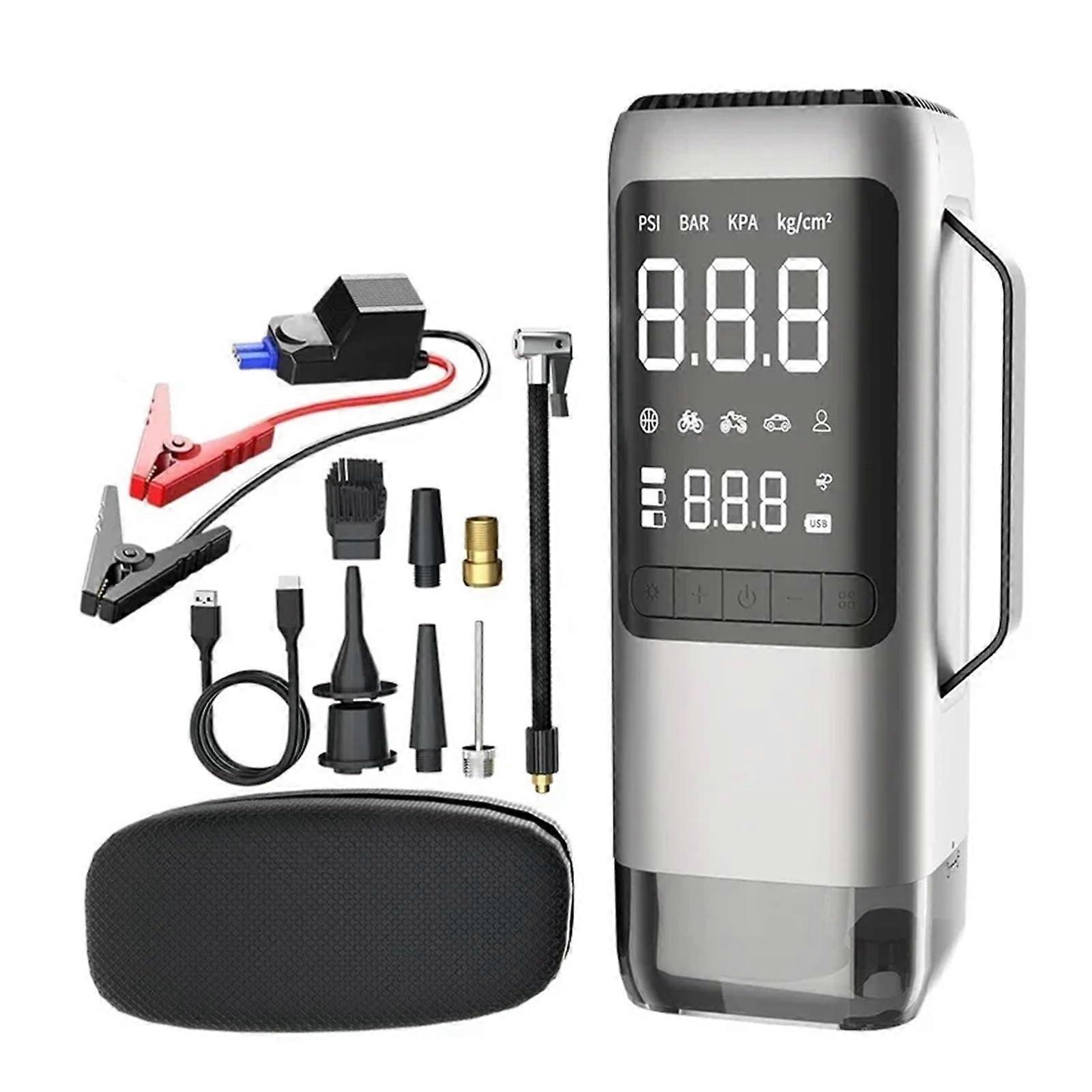 6in1 Auto Starter, Vacuum Cleaner, Air Compressor, Power Booster