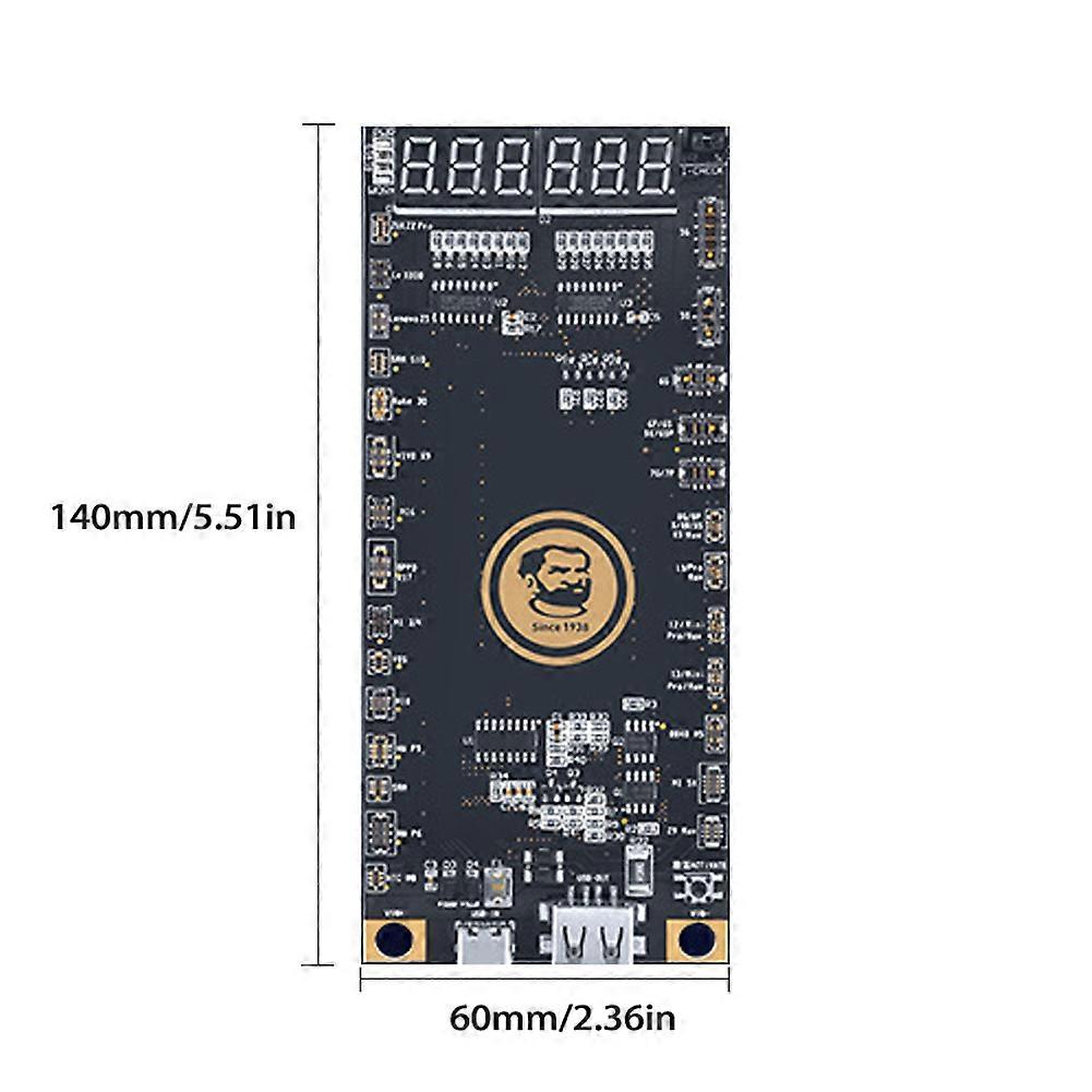 BA27 Battery Activation Detection Board 4.2V Regulated Output Real-time Output Voltage and Current Monitor Positive Negative Anodes Automatic Identif
