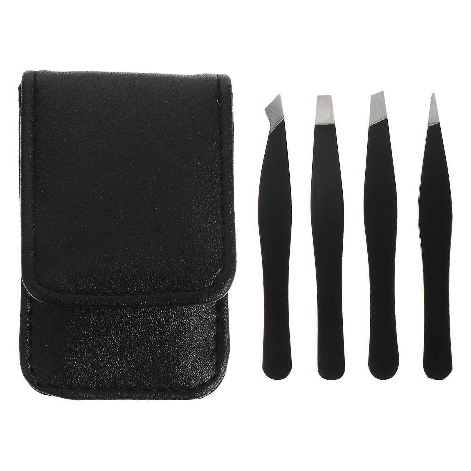 Premium Stainless Steel Eyebrow Clip for Home Use Ergonomic Design Durable Tool 1 Set