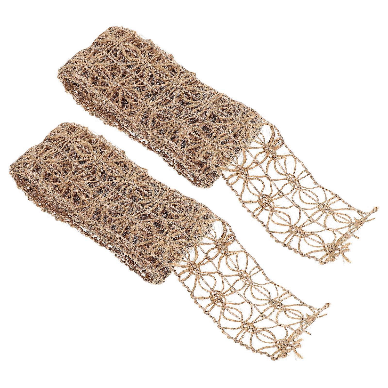 Creative Braided Mesh Cord Wrapping Rope Decoration DIY Craft 1 Set