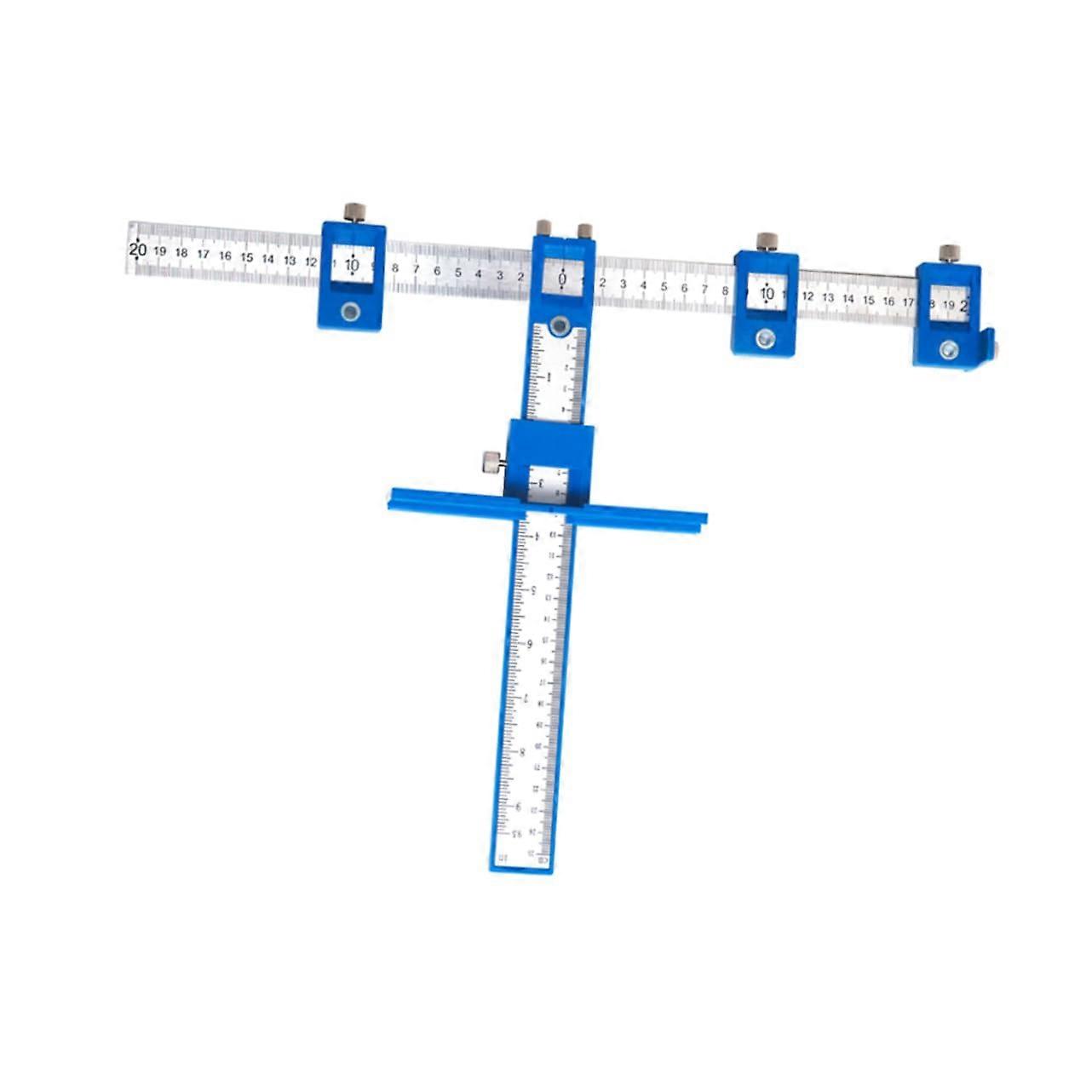 Adjustable Hole Locator Precision Tool for Woodworking Compact Design Easy to Use
