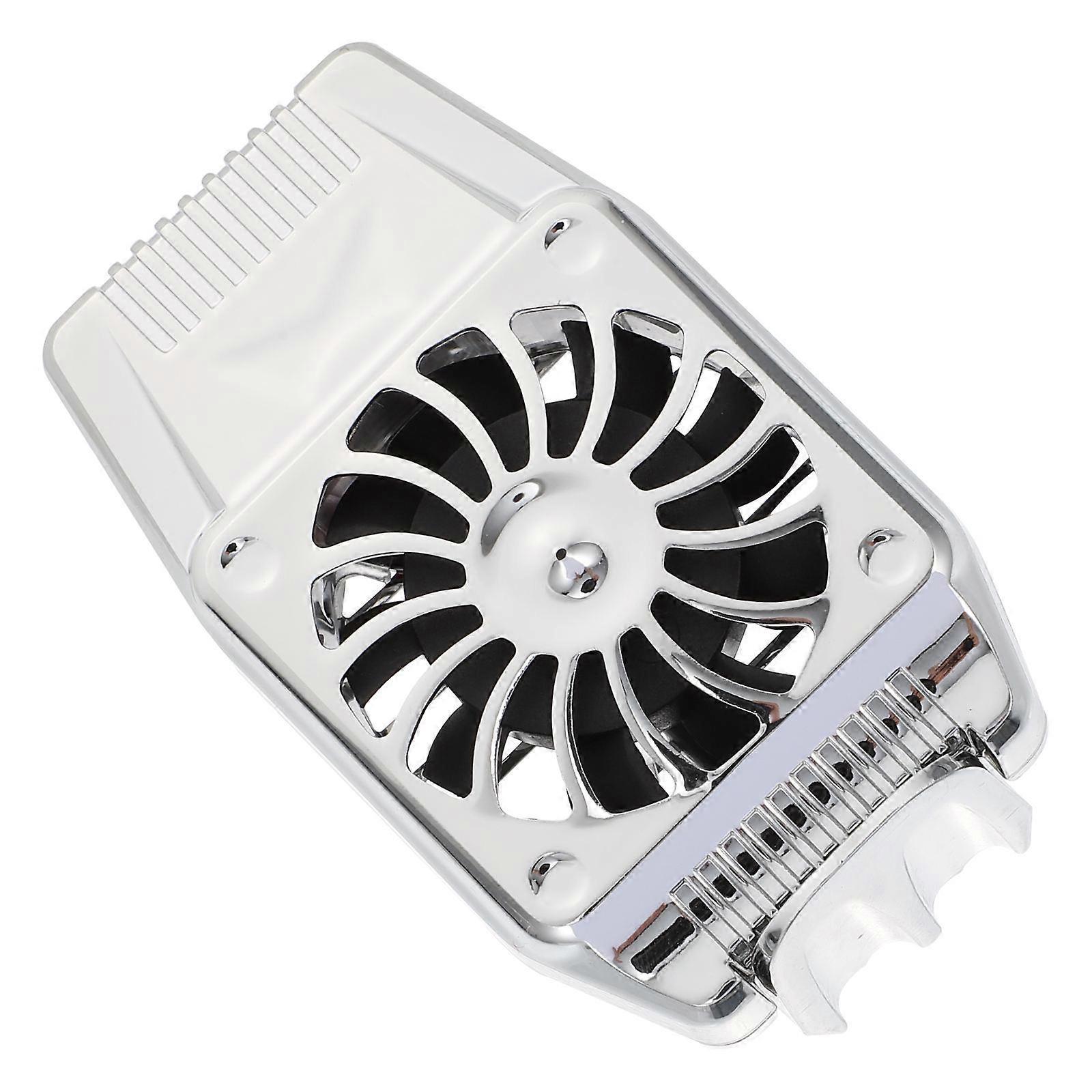 Cellphone Radiator 1Pack Portable Cooling Fan For Daily Use In Silver With Heat Dissipation Function