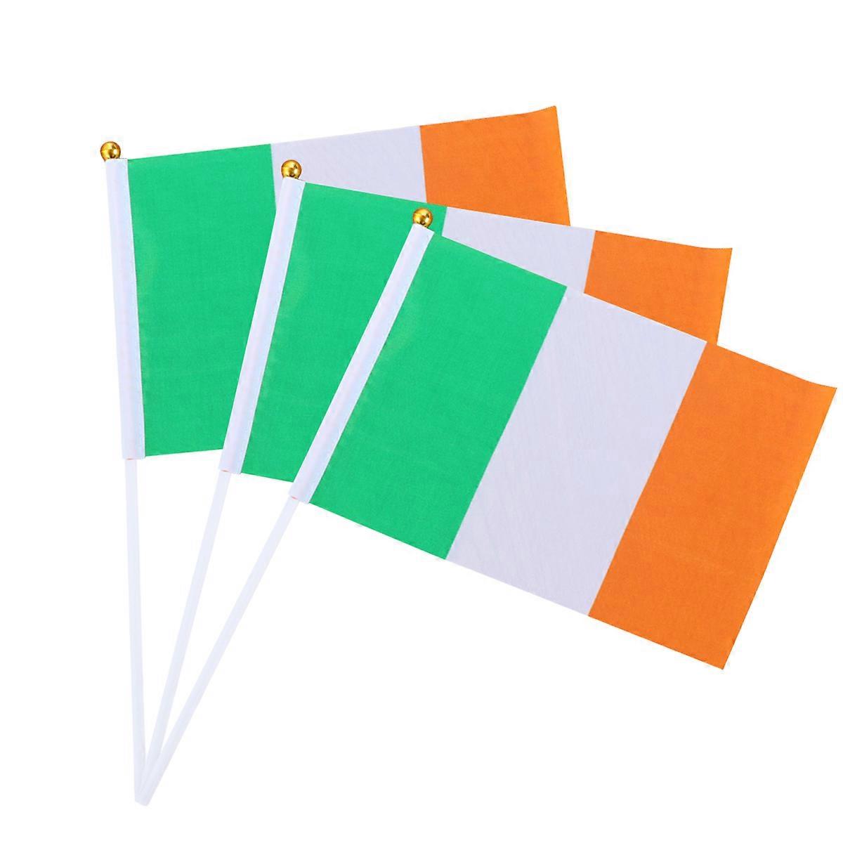 Hand Signal Flag Stick Flag for Party Decoration 12Pcs Set