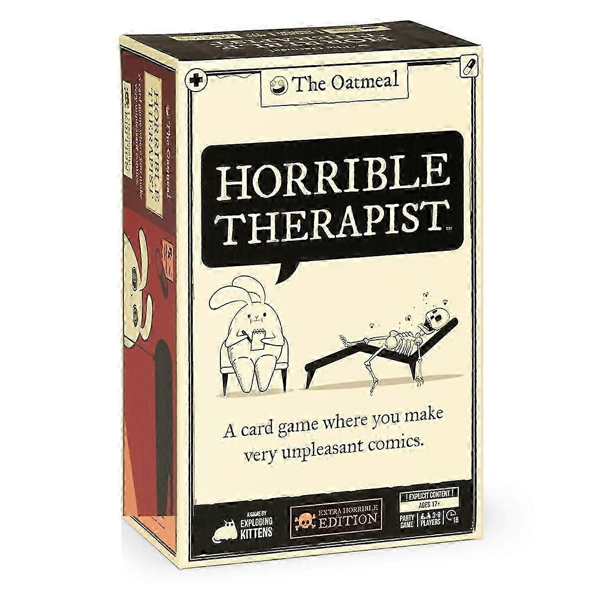 Horrible Therapist: Extra Horrible Edition - A Card Game
