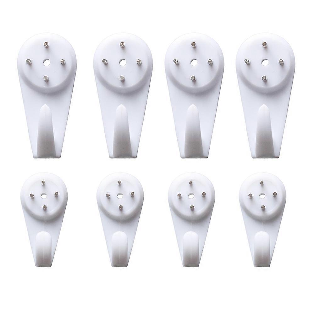 40pcs Seamless Nails Optional Painting Frame Invisible Hanger Hooks for Wall Photo Frames Nails Size + Size L