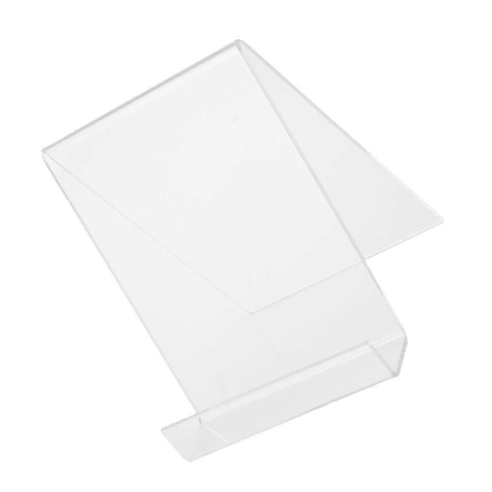 Acrylic Display Rack Book Shelf Music Record Display Stand 27X21Cm Simple Design Storage 1Set