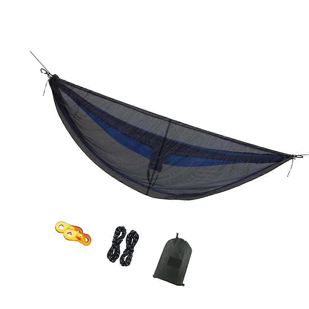 Portable Hammock 1Set With Mosquito Net For Travel Families Backyard Waterproof Design