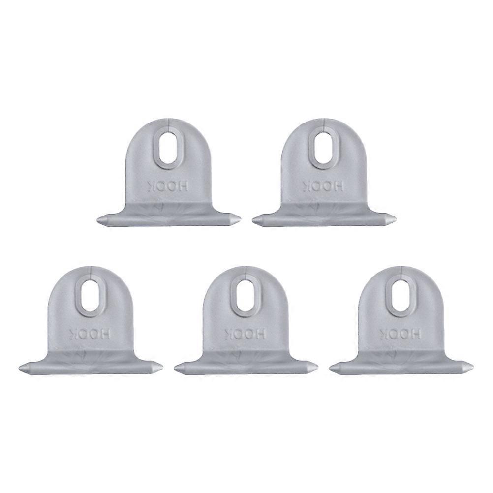 RV Sunshade Hook 5Pcs Grey Multi-functional Accessories For Outdoor Activities Easy To Install And Carry Protects Awning