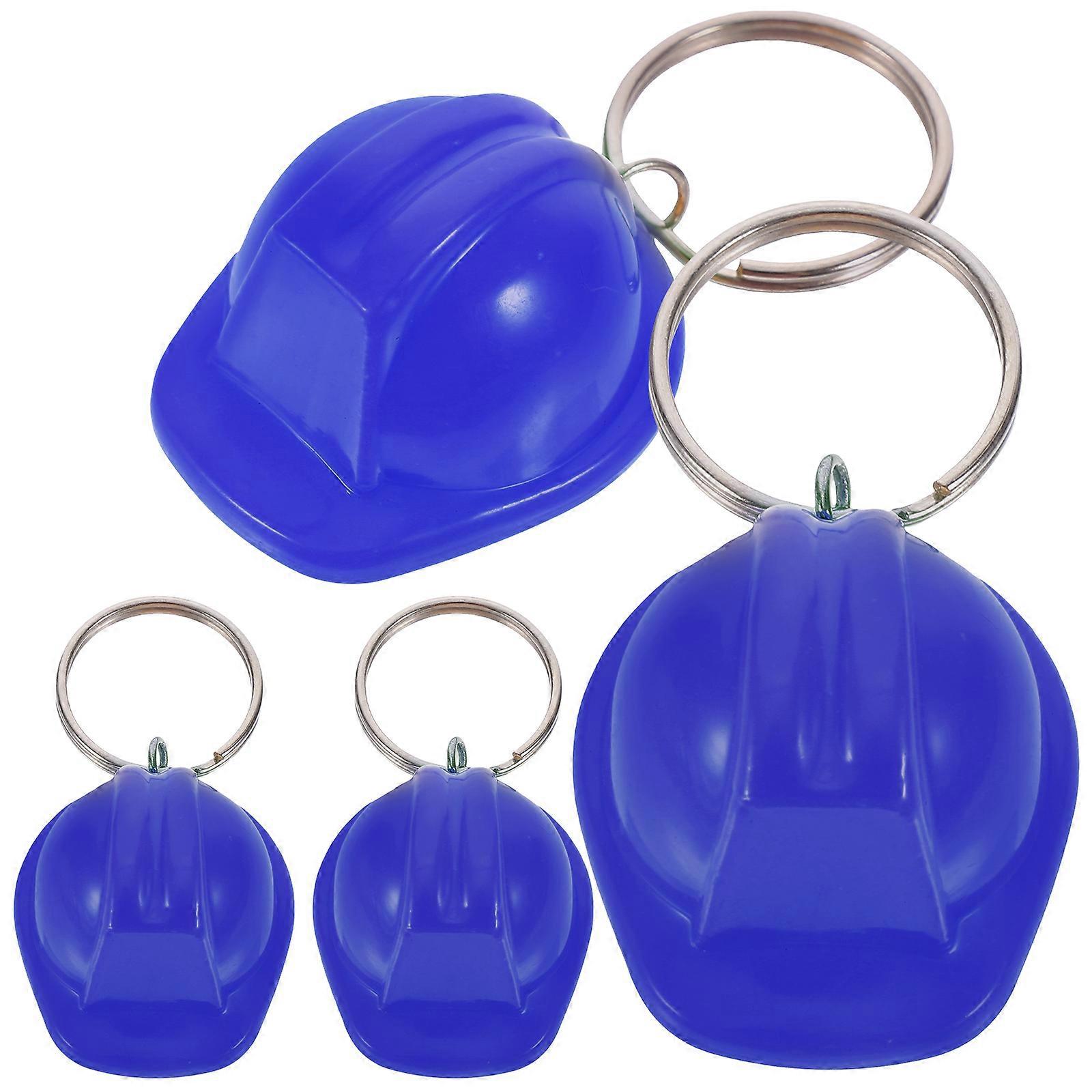 Creative Design Keychain 4Pcs Compact Accessory For Construction Engineering Party 2.6X1.3X0.8In