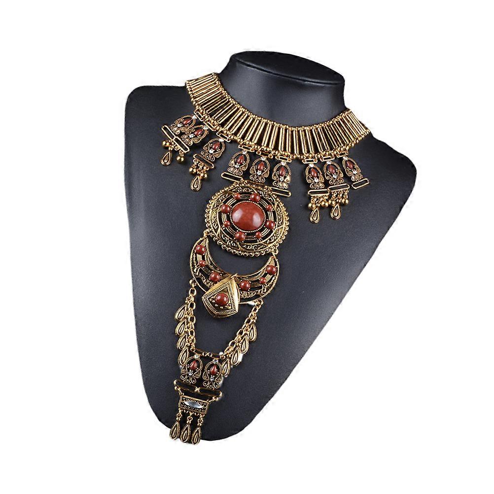 Retro Ethnic Style Necklace For Ladies Daily Wearing Bohemian And Vintage Design Accessory 1Pc