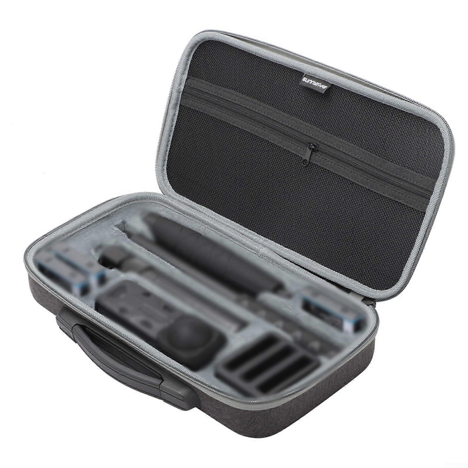 Carrying case for INSTA360 X5/X4 cameras and accessories, portable, waterproof crossbody bag, handbag for travel, as shown.