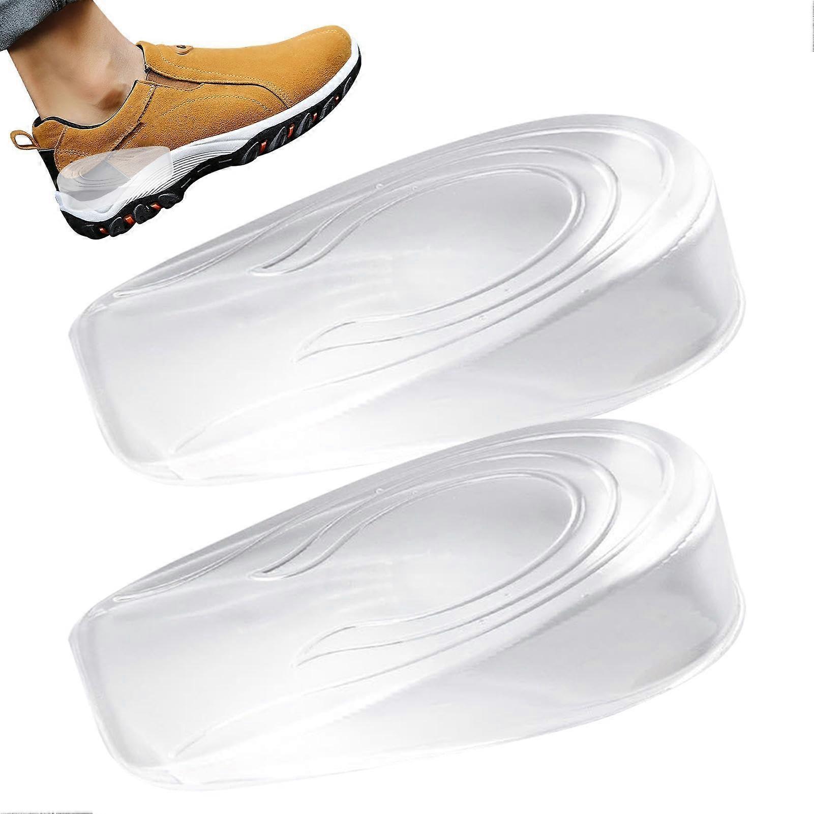 Heel Lifters for Shoes Silicone Heel Cushion Inserts for Men and Women, 2 cm