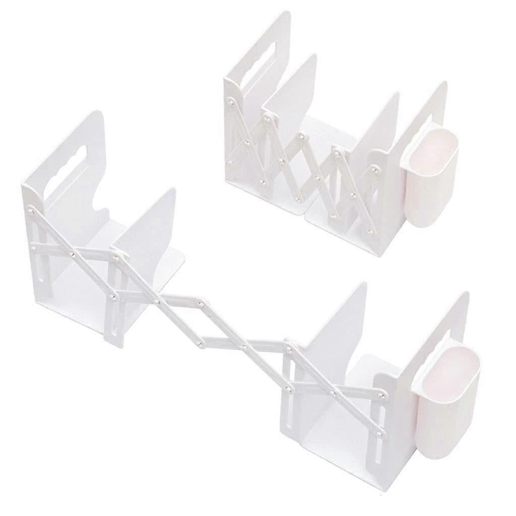 Library bookends, small desktop bookends, expandable bookshelf, antislip book stoppers