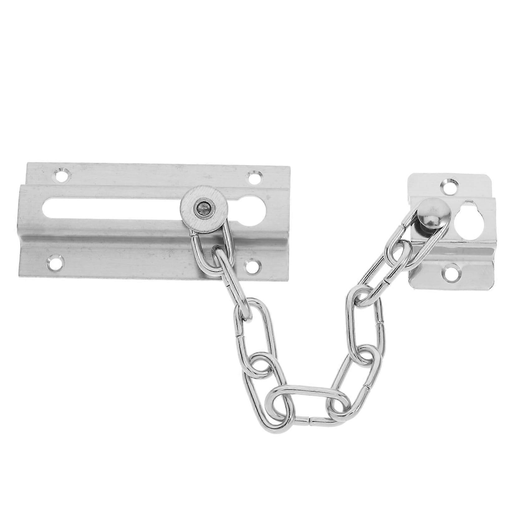 Turkish safety chain for theft prevention, door lock for interior doors. Easy installation, versatile use. Protects against unauthorized access.