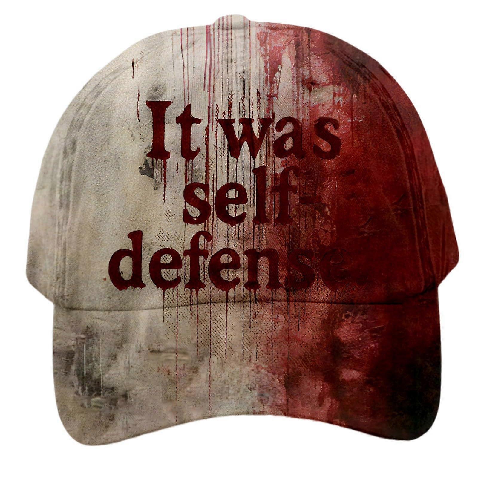 Halloween In Fine Baseball Cap, In Fine Hat, Halloween Hats Bloody Cap, Adjustable Funny Women's Men's Unisex Baseball Caps A12 One Size