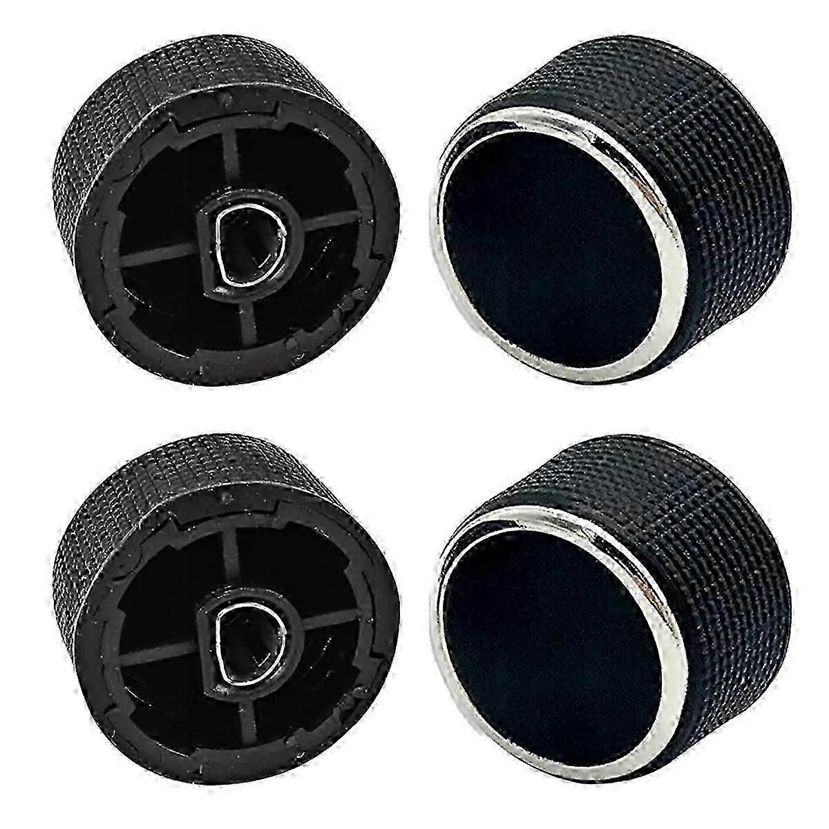 4 Pcs Rear Radio Audio Volume Control Knob Dial Tuner for 07-13 22912547 Radio Repair Kit-Yvan