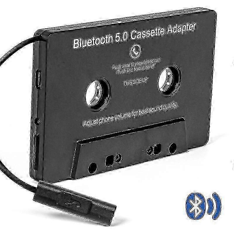 Car Audio Bluetooth Cassette Receiver Tape Player Bluetooth 5.0 Cassette Aux Adapter