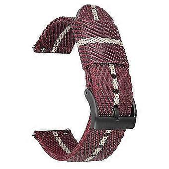 For Seiko Watches Swordfish Two-Section Canvas Quick Release Strap 18/20/22/  jm