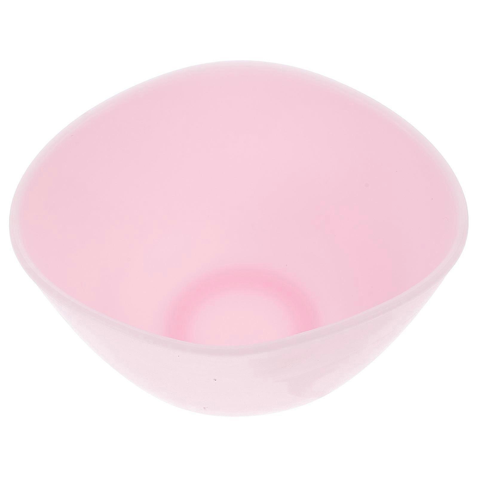 Odorless Mixing Bowl 2Pcs Silicone Measuring Bowl Pink 8X5Cm Ideal For Home Use Cooking Baking