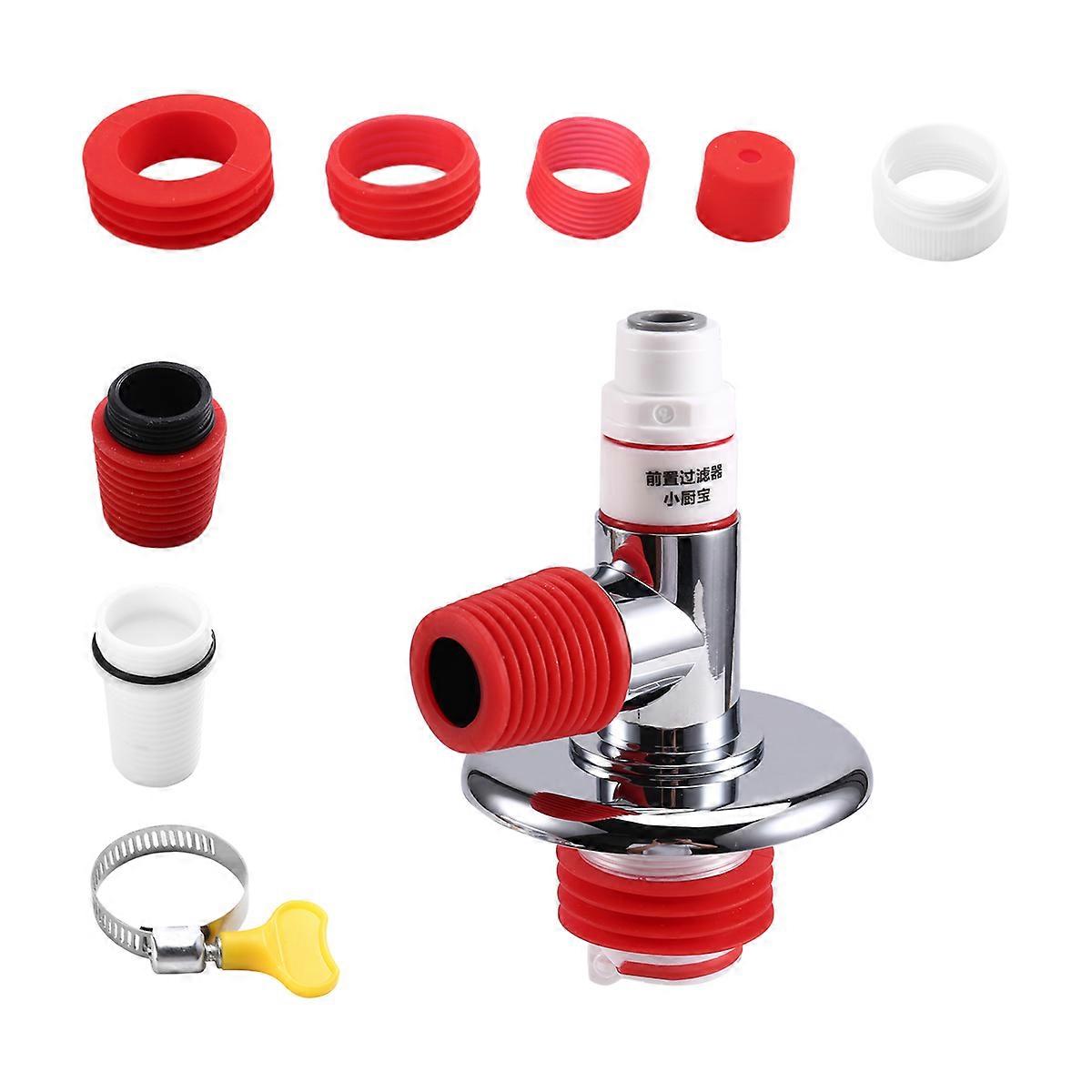 Anti-Backflow Washing Machine Drain Hose Adapter, Plastic Seal