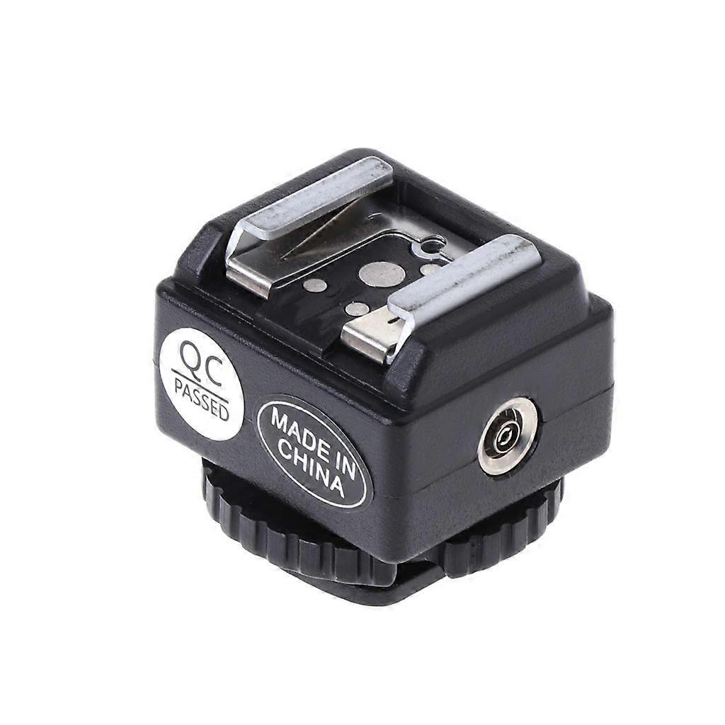 C-N2 Hot Shoe Converter Adapter PC Sync Port Kit For Flash To Camera Compatible With Standard Hot Shoes