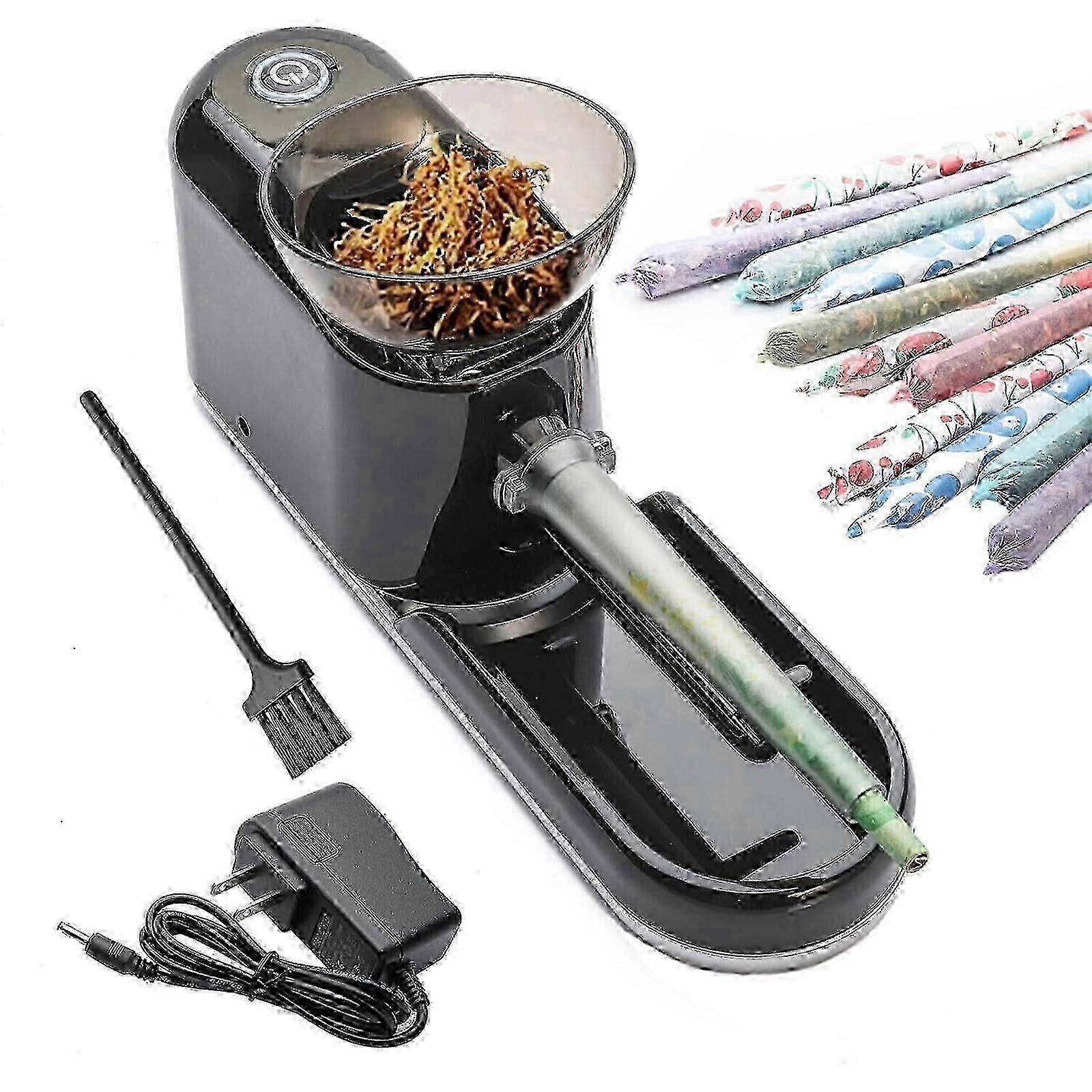 Automatic Electric Cone Rolling Machine with Portable Loader & Filler for Precise Filling