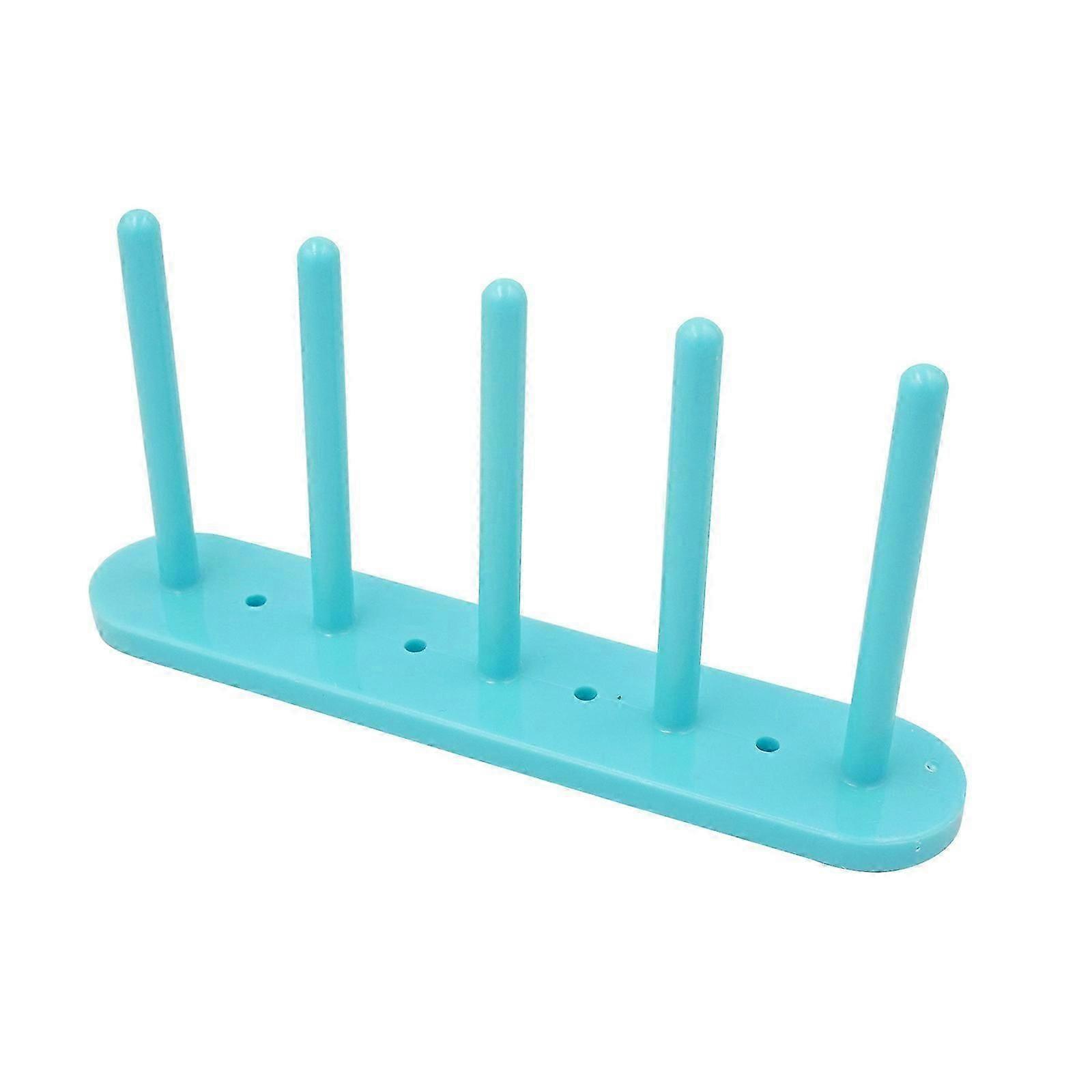 Sewing Thread Bobbin Holder Magnetic Bobbin Stand Bobbin Organizers Thread Bobbin Storage Rack For Most Sewing Machine  5 BIue