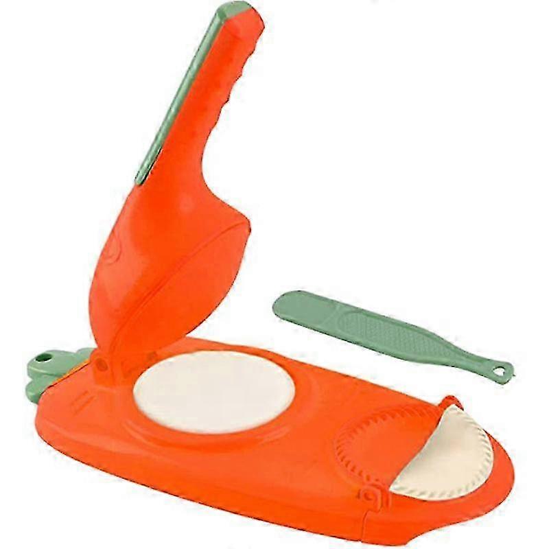 Dumpling Press Maker Moulds, Press Set Manual Tortilla Press, 10 Seconds to Make Dumplings Empanadas 4