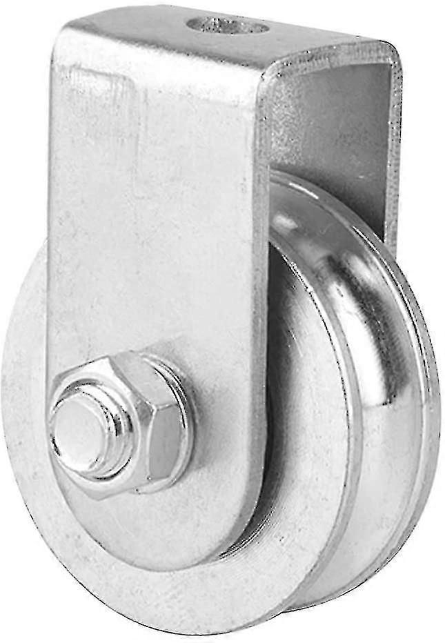 0.3 Ton Loading Single Pulley Block Pivot Pulley Roller Lifting Wheel For Wire 1pc