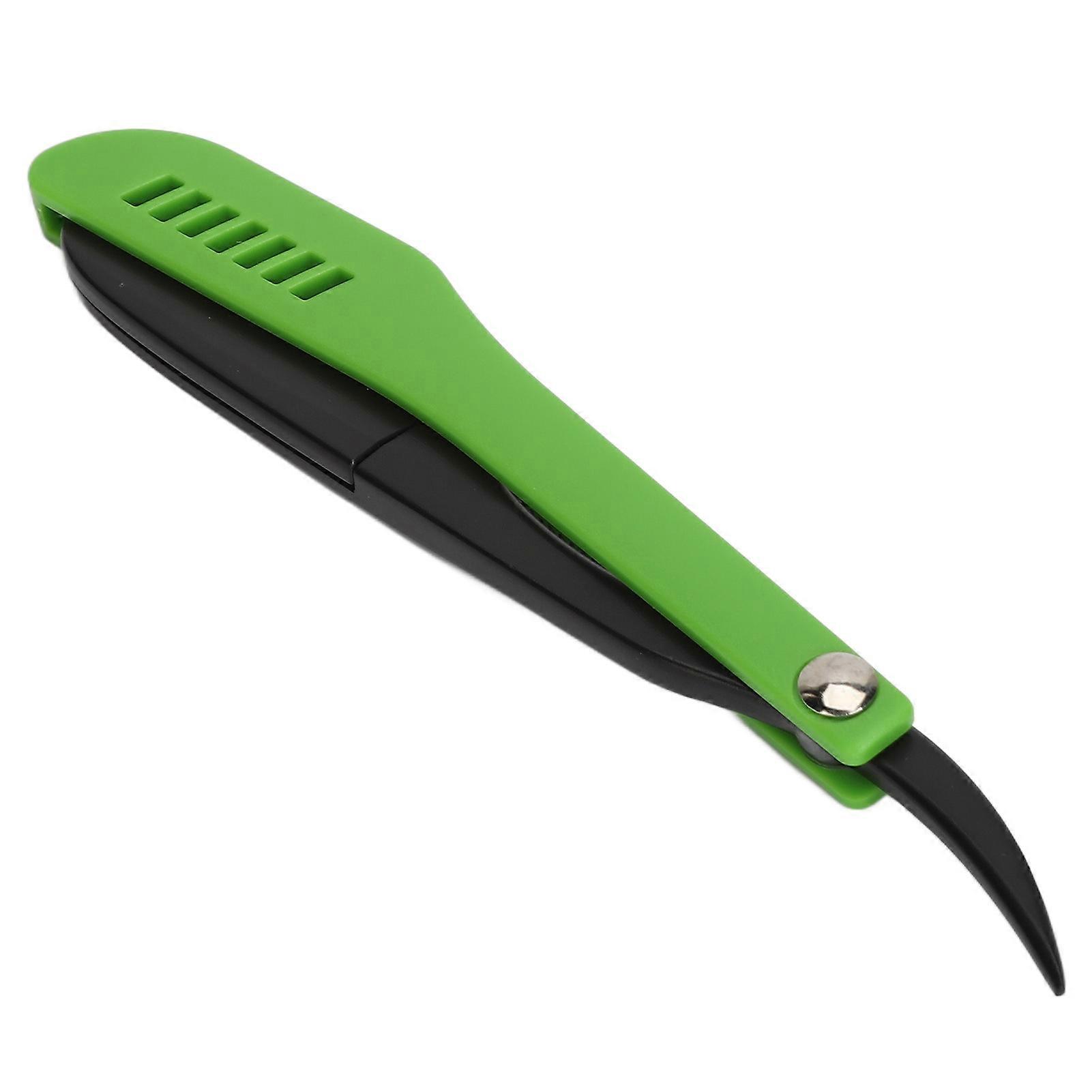 Black Stainless Steel Beard Trimmer Rack Holder for Men, Streamlined