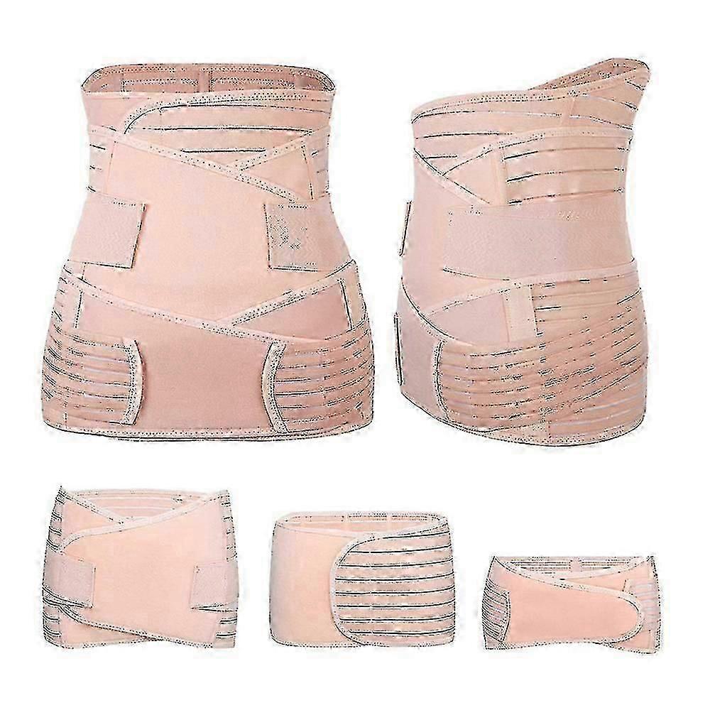 2025 3-in-1 Postpartum Belly Wrap Girdle for Abdomen Support